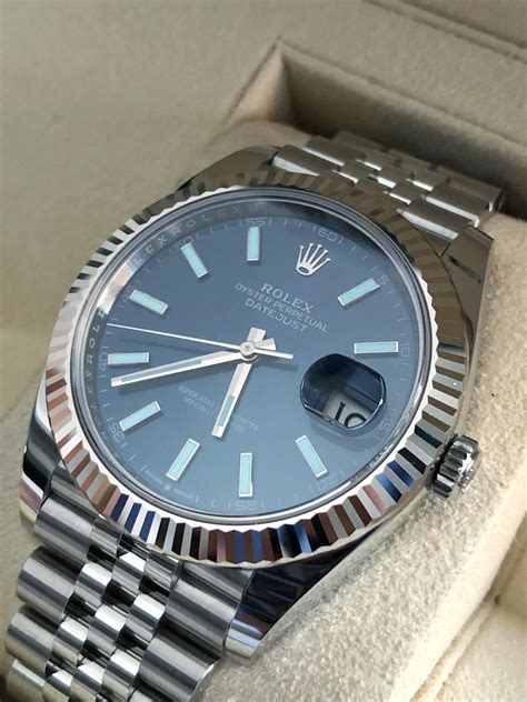 blue face rolex price|blue face rolex date just.